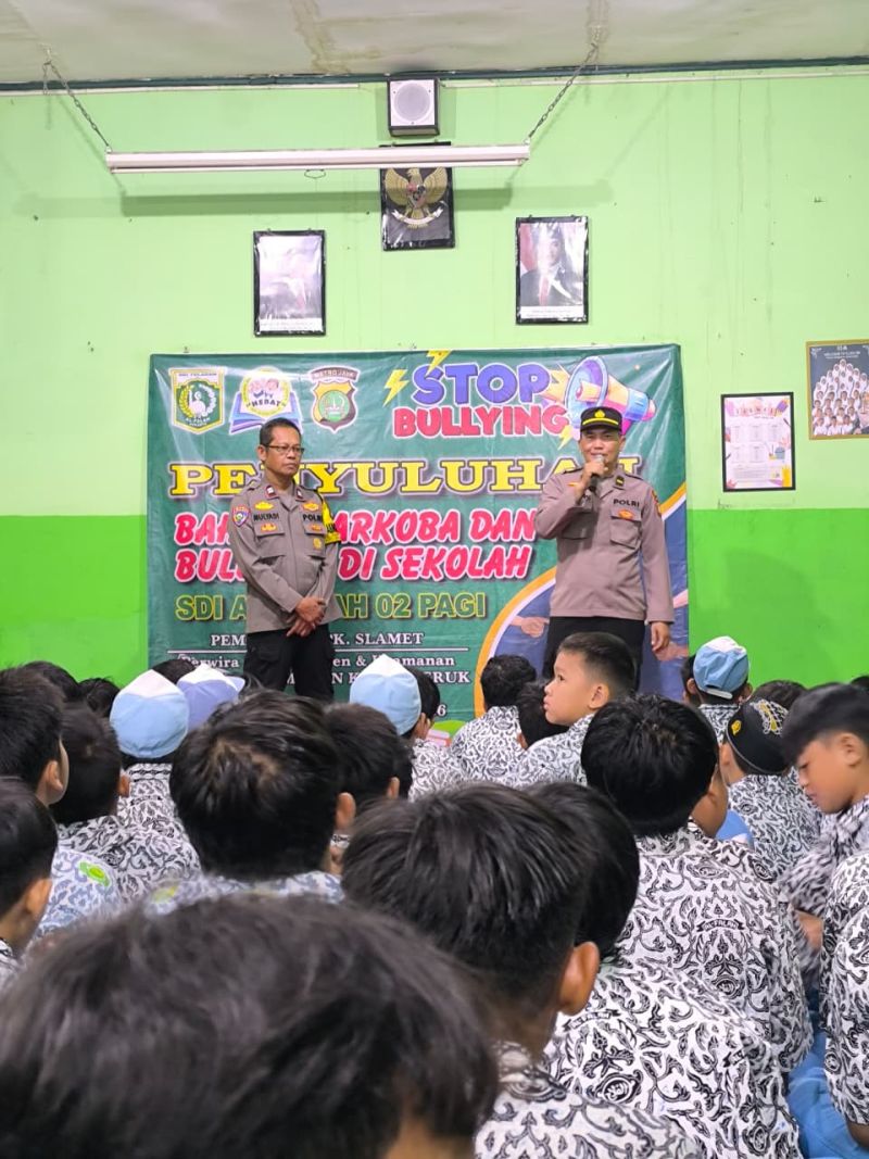 Penyuluhan Narkoba di SDI Al-Falah II